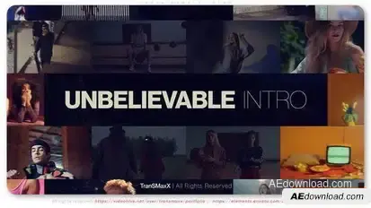 Unbelievable Intro Openers template preview
