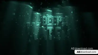 Under Water Logo Logo Stings template preview
