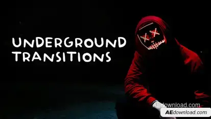 Underground Transitions | After Effects Elements template preview