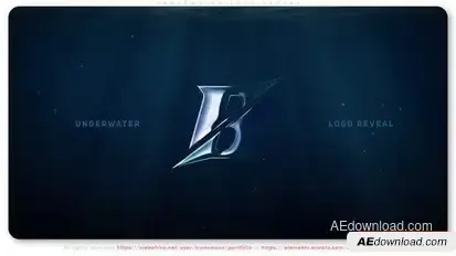 Underwater Logo Reveal Logo Stings template preview