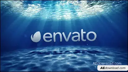 Underwater Logo Reveal Logo Stings template preview