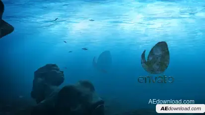 Underwater Logo Reveal | Aquaman Style Logo Stings template preview