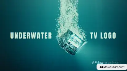 Underwater Tv Logo Logo Stings template preview