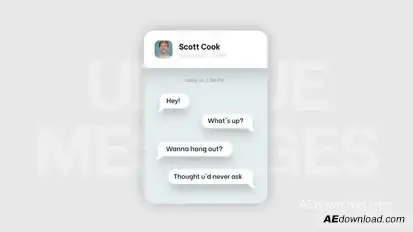 Unique Messages Titles template preview