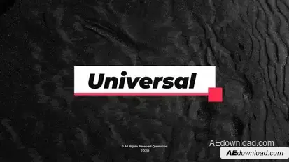 Universal and Clean Titles Package For After Effects Titles template preview