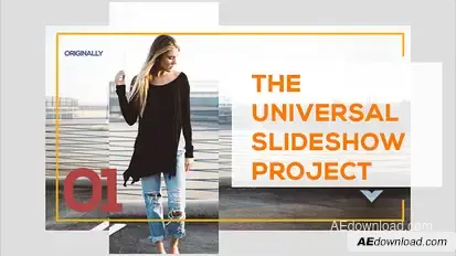 Universal Slideshow Openers template preview