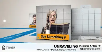Unraveling Qube Ver.2 Openers template preview