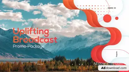 Uplifting Broadcast Promo Package broadcast-packages template preview