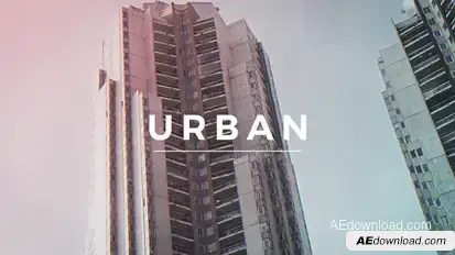 Urban Video Displays template preview
