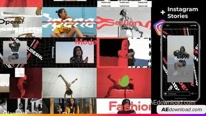 Urban Apparel Promo Openers template preview
