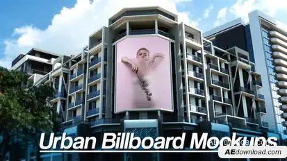 Urban Billboard Mockups Product Promo template preview