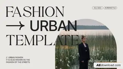 Urban Fashion Intro Openers template preview