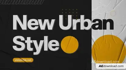 Urban Fashion Promo broadcast-packages template preview