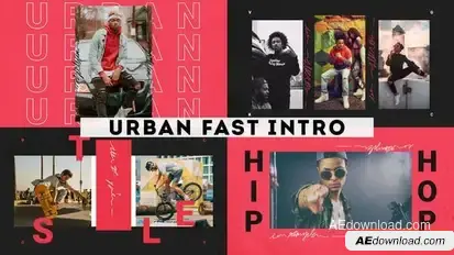 Urban Fast Intro Openers template preview