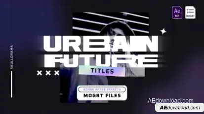 Urban Future Titles Titles template preview