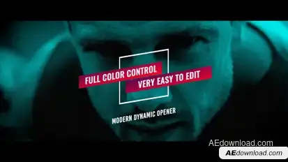 Urban Glitch Promo Openers template preview