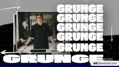 Urban Grunge Intro Openers template preview