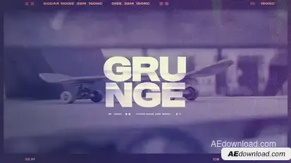 Urban Grunge Intro Openers template preview