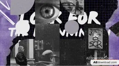 Videohive Urban Halftone Slideshow Openers template preview
