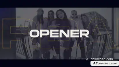 Urban Hip Hop Intro Openers template preview