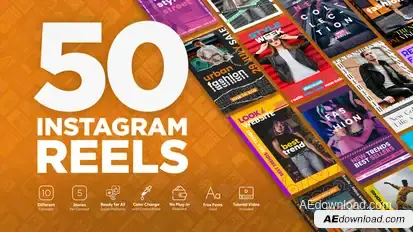Urban Instagram Reels Product Promo template preview