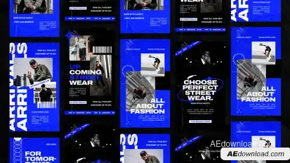 Urban Instagram Stories Product Promo template preview