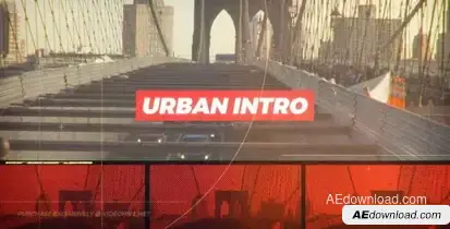 Urban Photo Montage Openers template preview