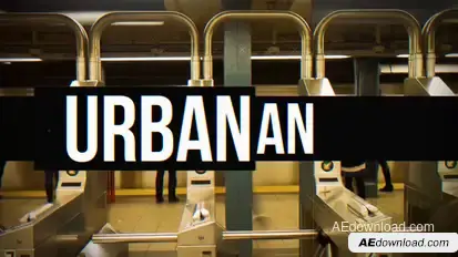 Urban Intro Openers template preview