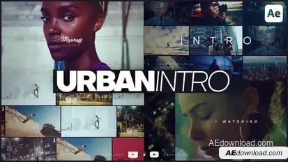 Urban Intro Openers template preview