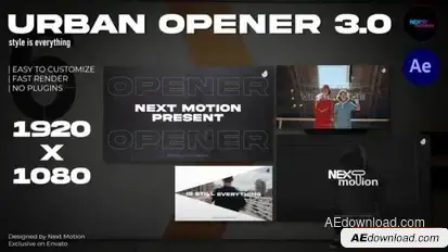 Urban Opener 3.0 Openers template preview