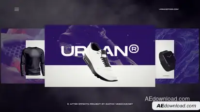 Urban | Product Display Product Promo template preview