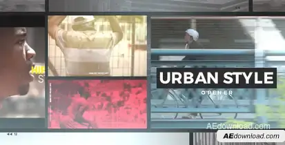 Urban Style Slideshow Openers template preview