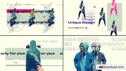 Urban Typography Opener Openers template preview