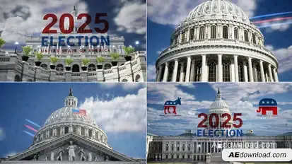 Us Election Opener Openers template preview