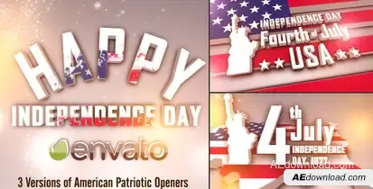 USA Patriotic Openers Pack Openers template preview