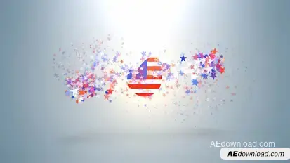 USA Ptriotic Logo Logo Stings template preview