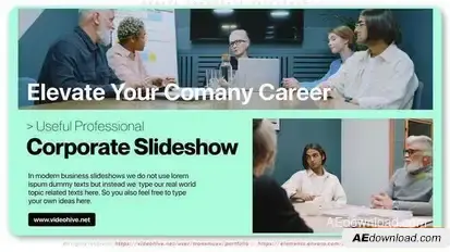 Useful Corporate Slideshow Openers template preview