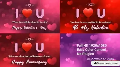 Valentine's Day Openers template preview
