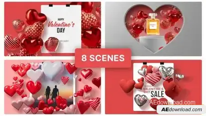 Valentine's Day Openers Openers template preview