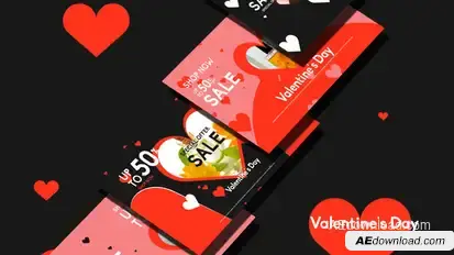 Valentine's Day Promo Product Promo template preview