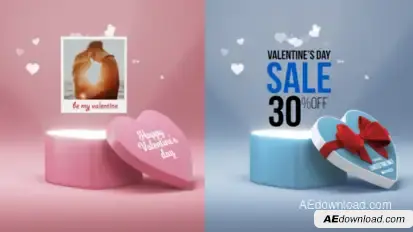 Valentine's Gift Box Openers template preview