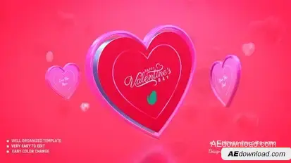 Valentine's wish card/intro Openers template preview