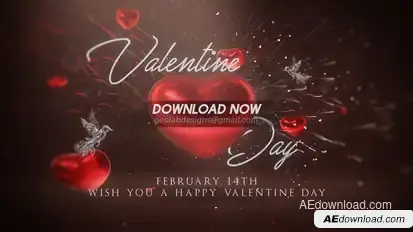 Valentine Day Openers template preview