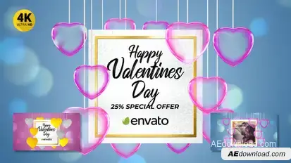 Valentine’s Day Opener Promo Openers template preview