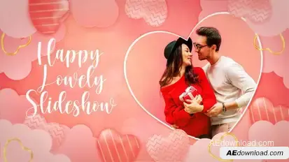 Valentine Slideshow Openers template preview