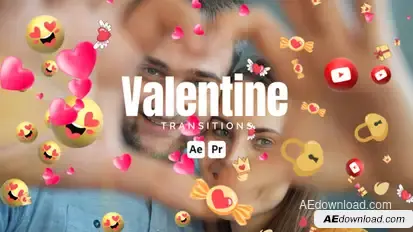 Valentine Transitions Elements template preview