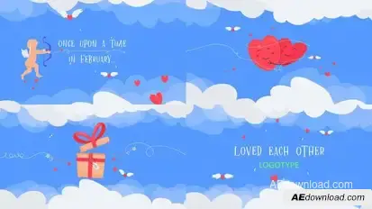 Valentines Day Titles template preview