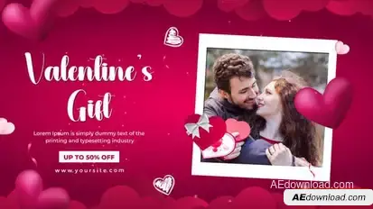Videohive Valentines day Photo Slideshow Video Displays template preview
