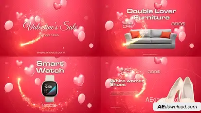Valentines Day Sale broadcast-packages template preview