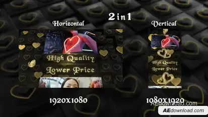 Valentines Day Sale Product Promo template preview
